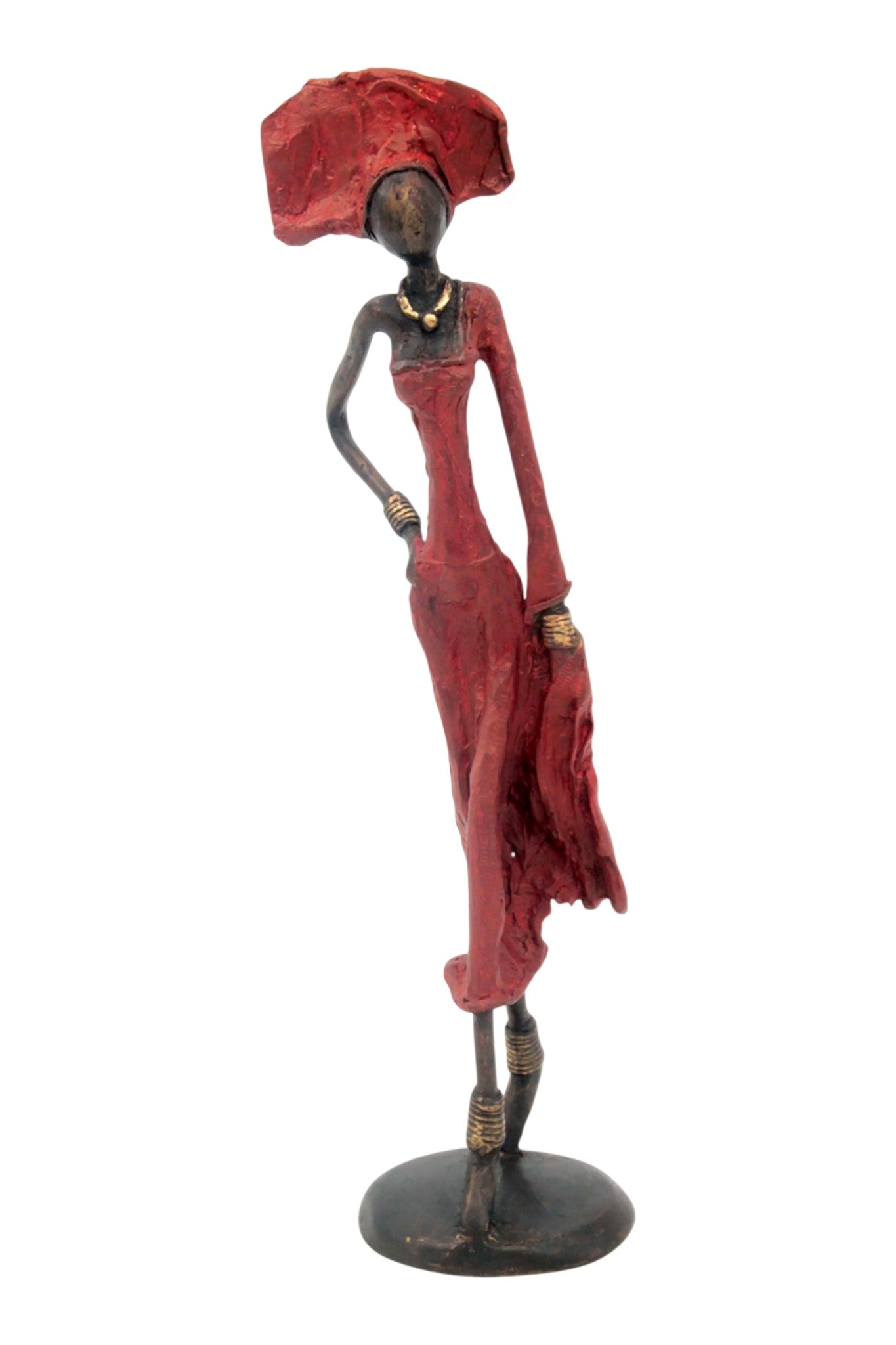 Bronze 35 cm rouge n°9 