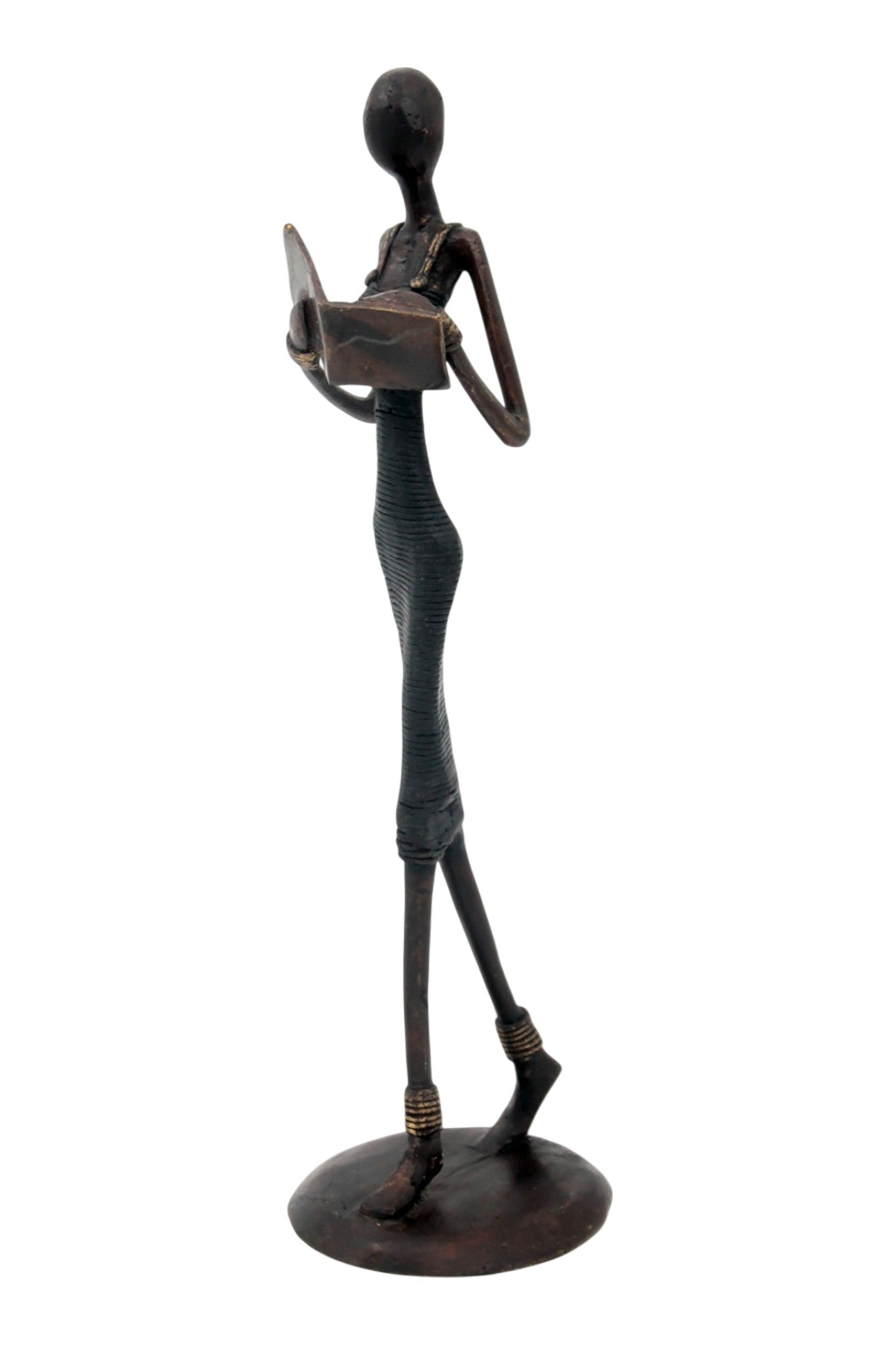 Bronze 35 cm noir n°3 