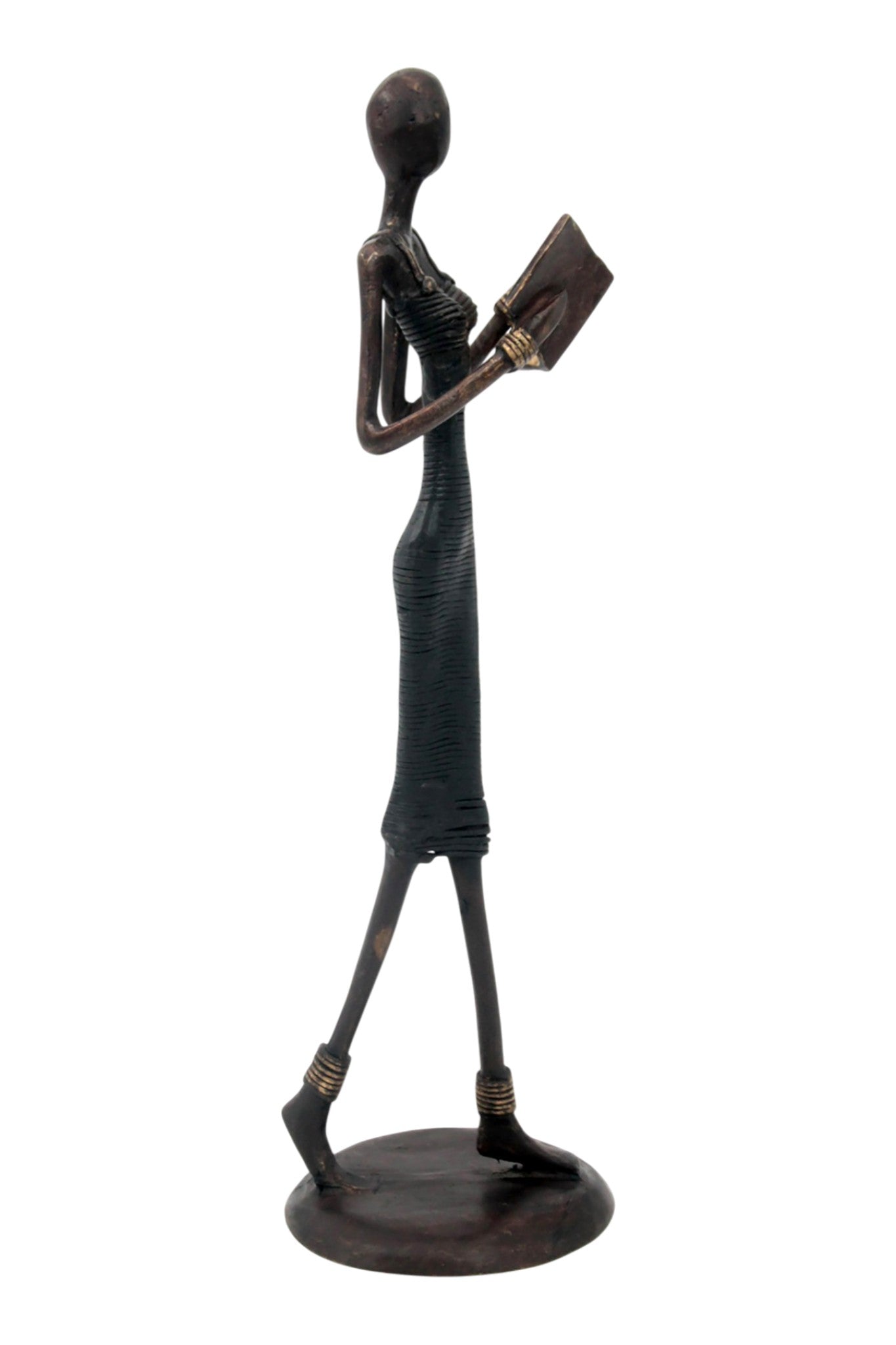 Bronze 35 cm noir n°3 