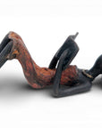 Bronze allongé 20 cm marron n°8 