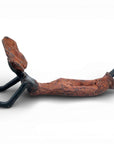 Bronze allongé 20 cm marron n°10 