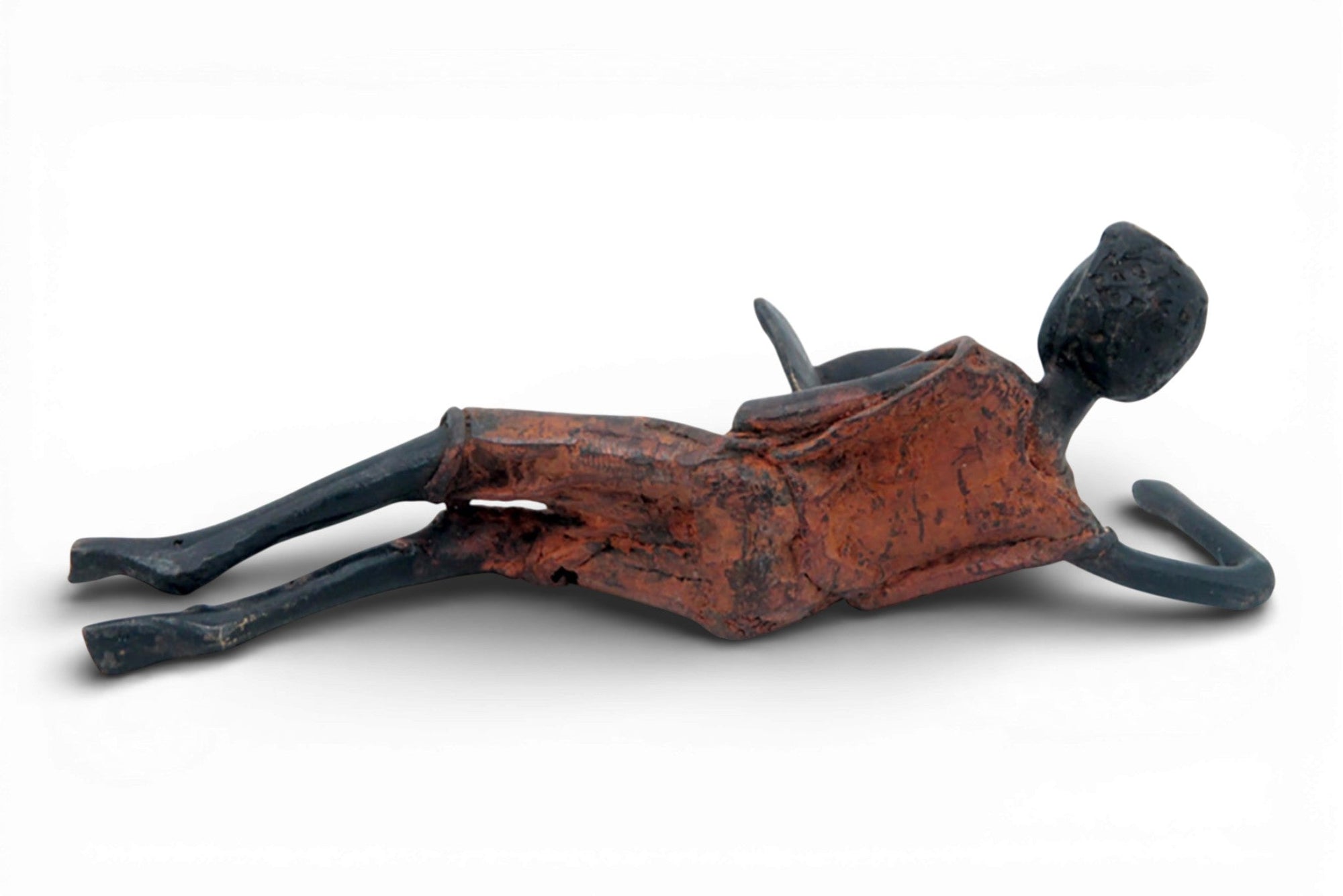 Bronze allongé 20 cm marron n°11 