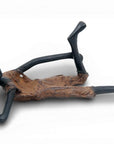 Bronze allongé 20 cm marron n°12 