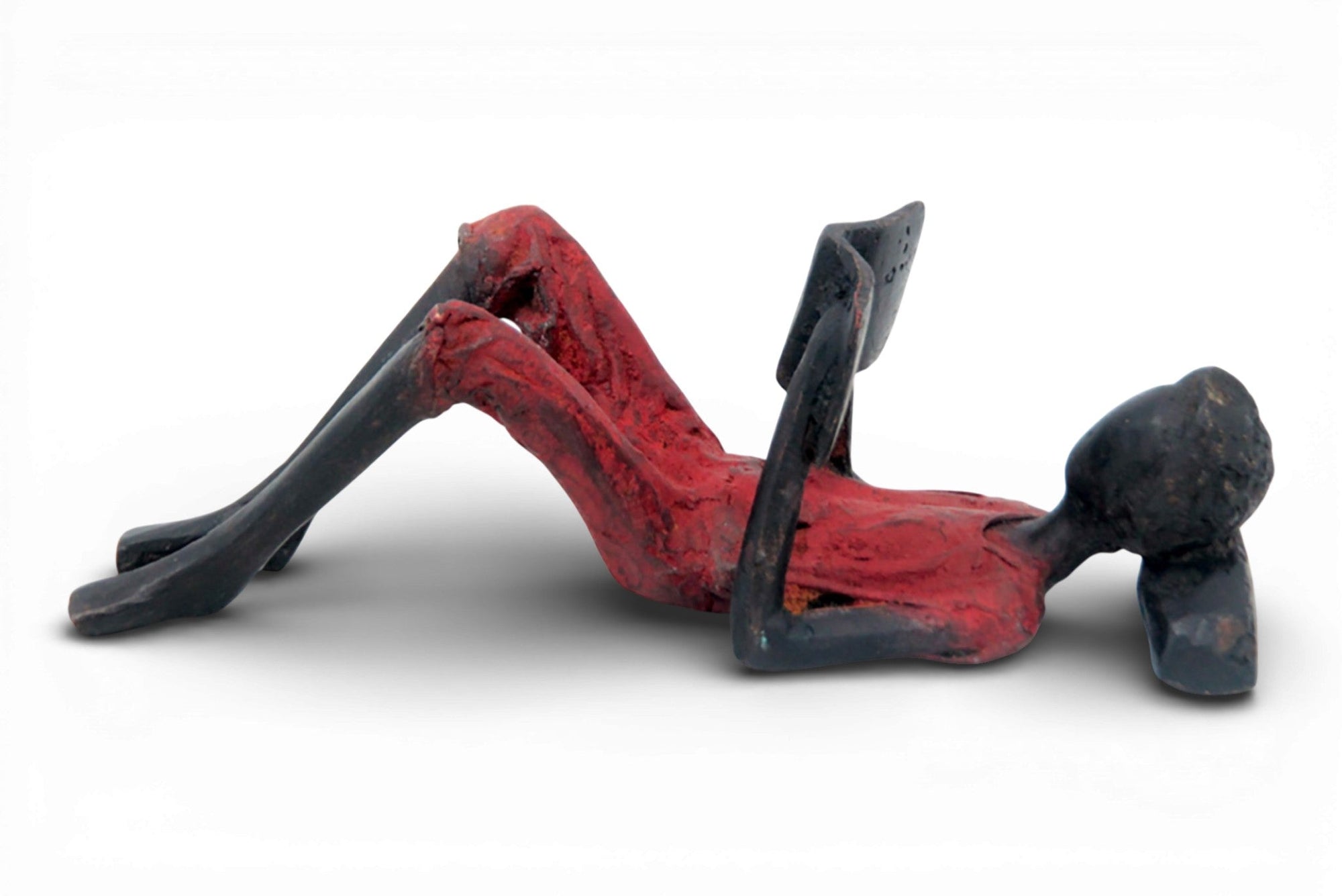 Bronze allongé 20 cm rouge n°6 