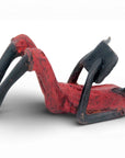 Bronze allongé 20 cm rouge n°12 