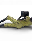 Bronze allongé 20 cm vert n°9 