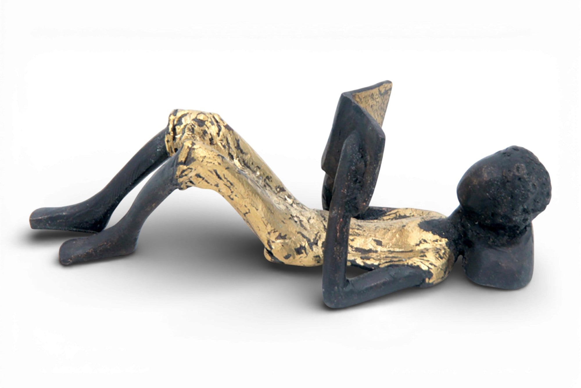 Bronze allongé 20 cm doré n°6 