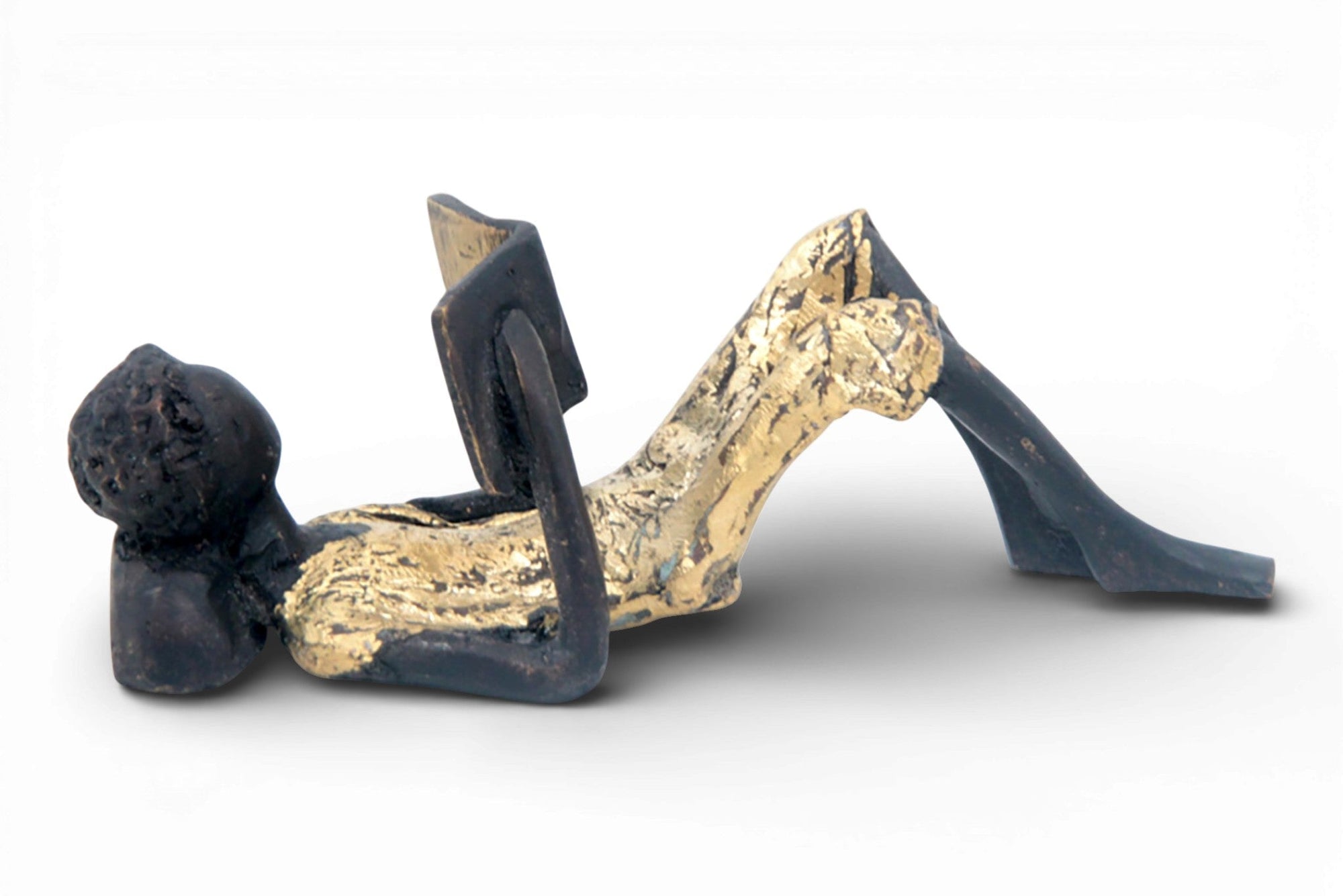 Bronze allongé 20 cm doré n°6 