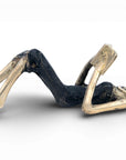Bronze allongé 20 cm black & gold n°11 