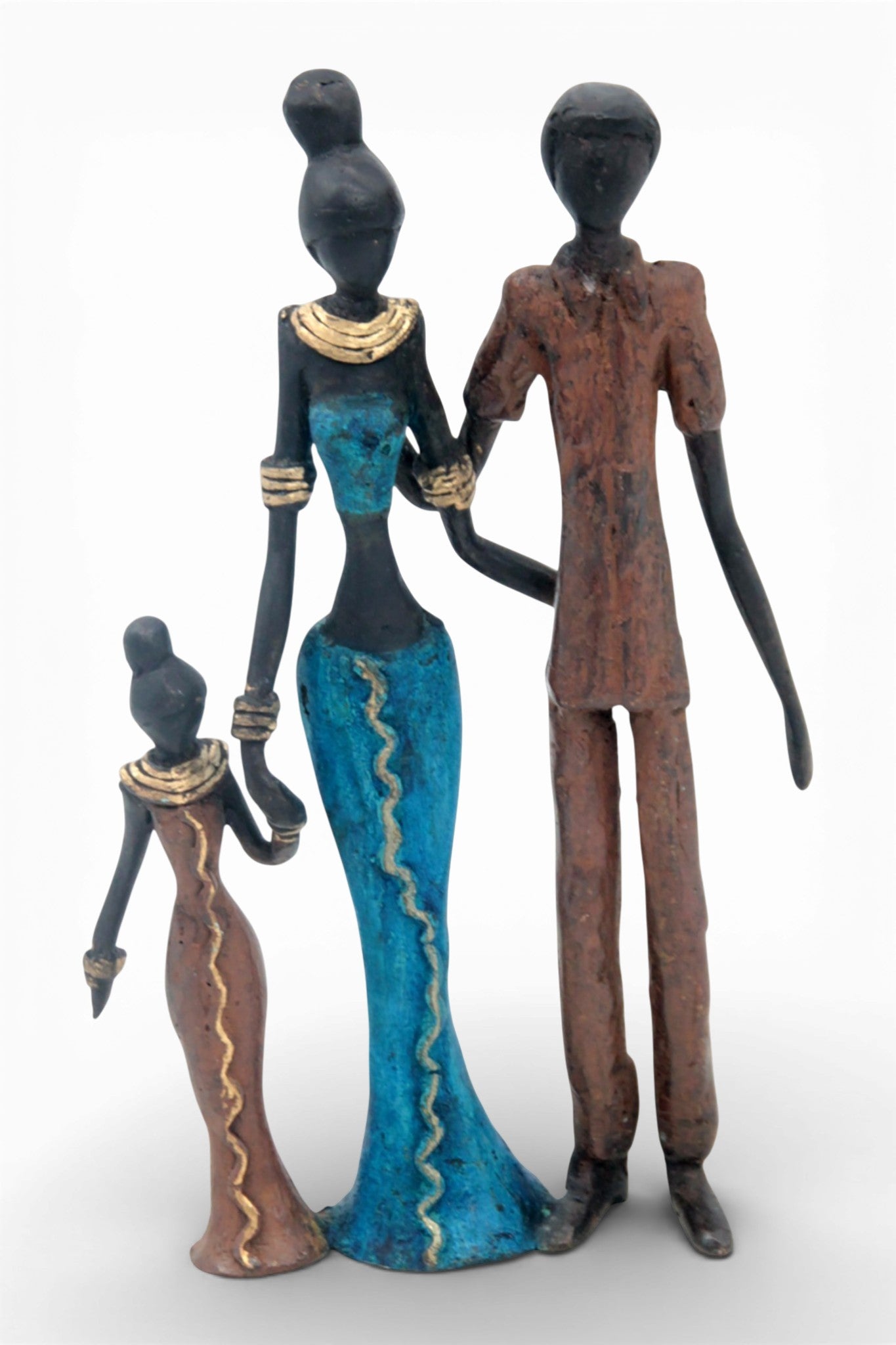 Bronze Mohamadi Dermé couple 20 cm n°3 