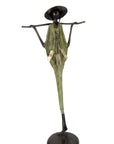 Touareg 55 cm vert n°5 Bronzes d'Afrique