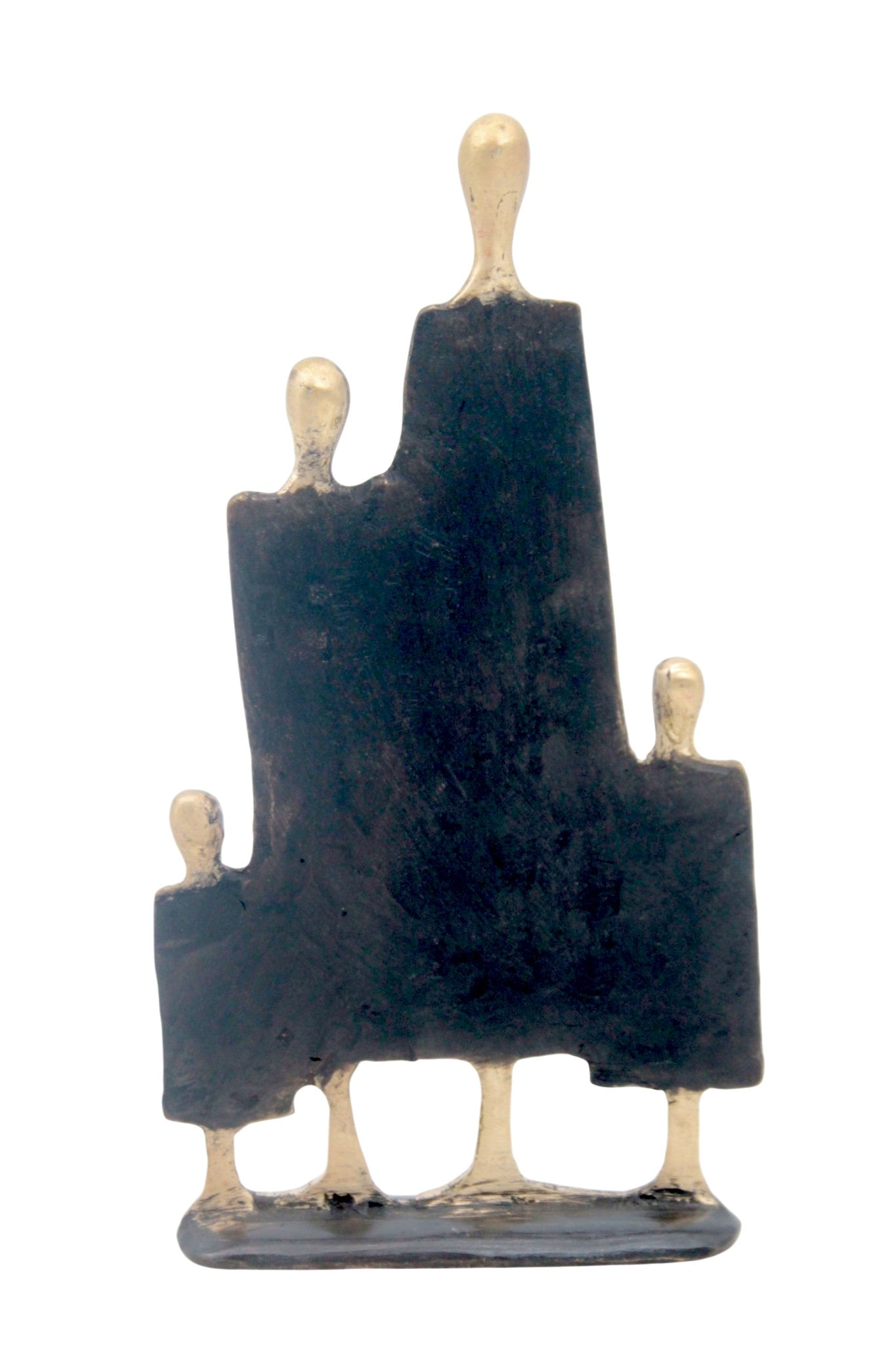 Famille 4 personnages black & gold n°1 