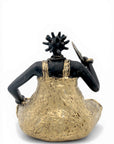 Bronze Big Mama 20 cm doré n°4 