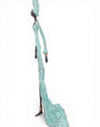 Bronze sans socle 55 cm turquoise n°2 