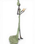 Bronze sans socle 55 cm vert n°2 