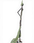 Bronze sans socle 55 cm vert n°3 