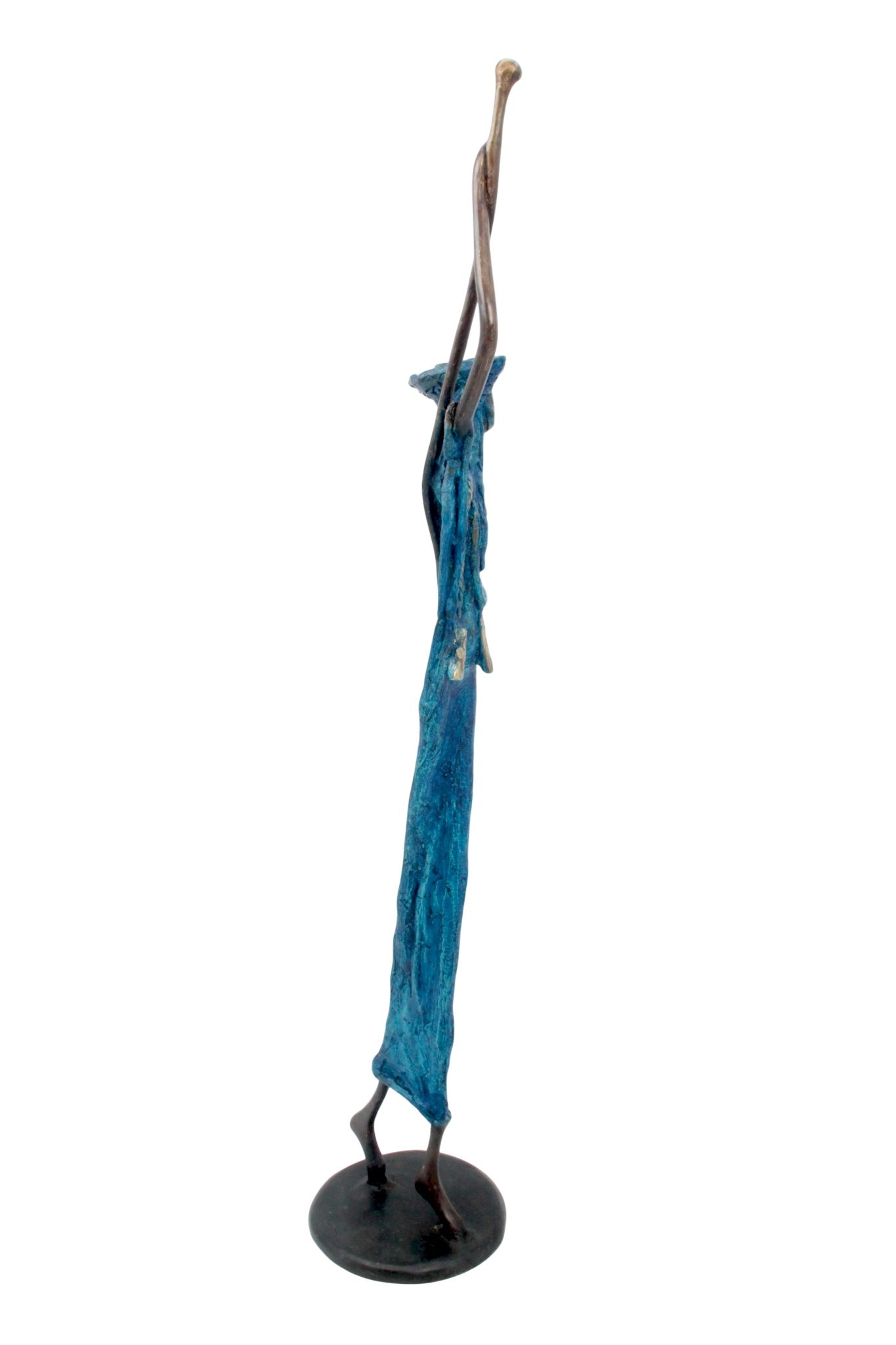 Bronze 55 cm bleu n°6 