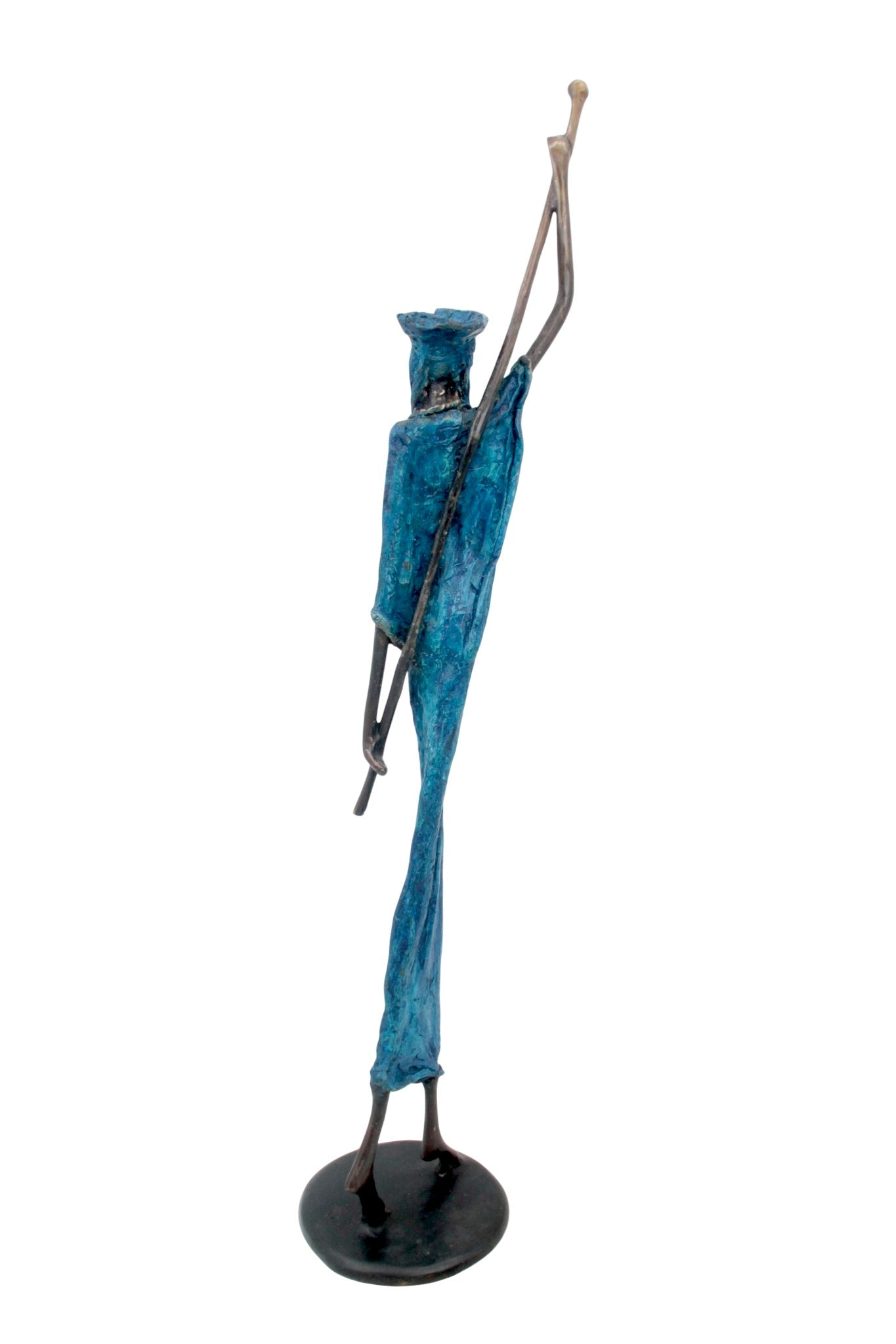Bronze 55 cm bleu n°6 