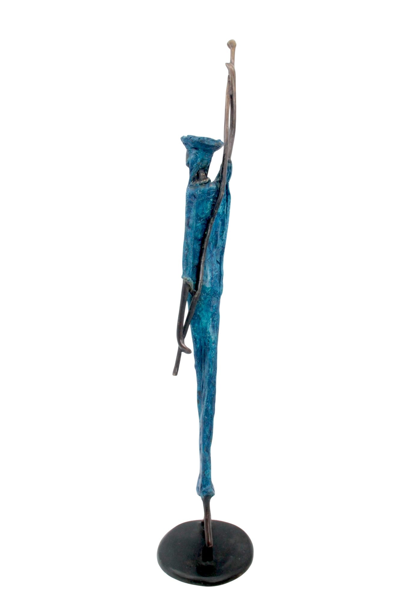 Bronze 55 cm bleu n°6 