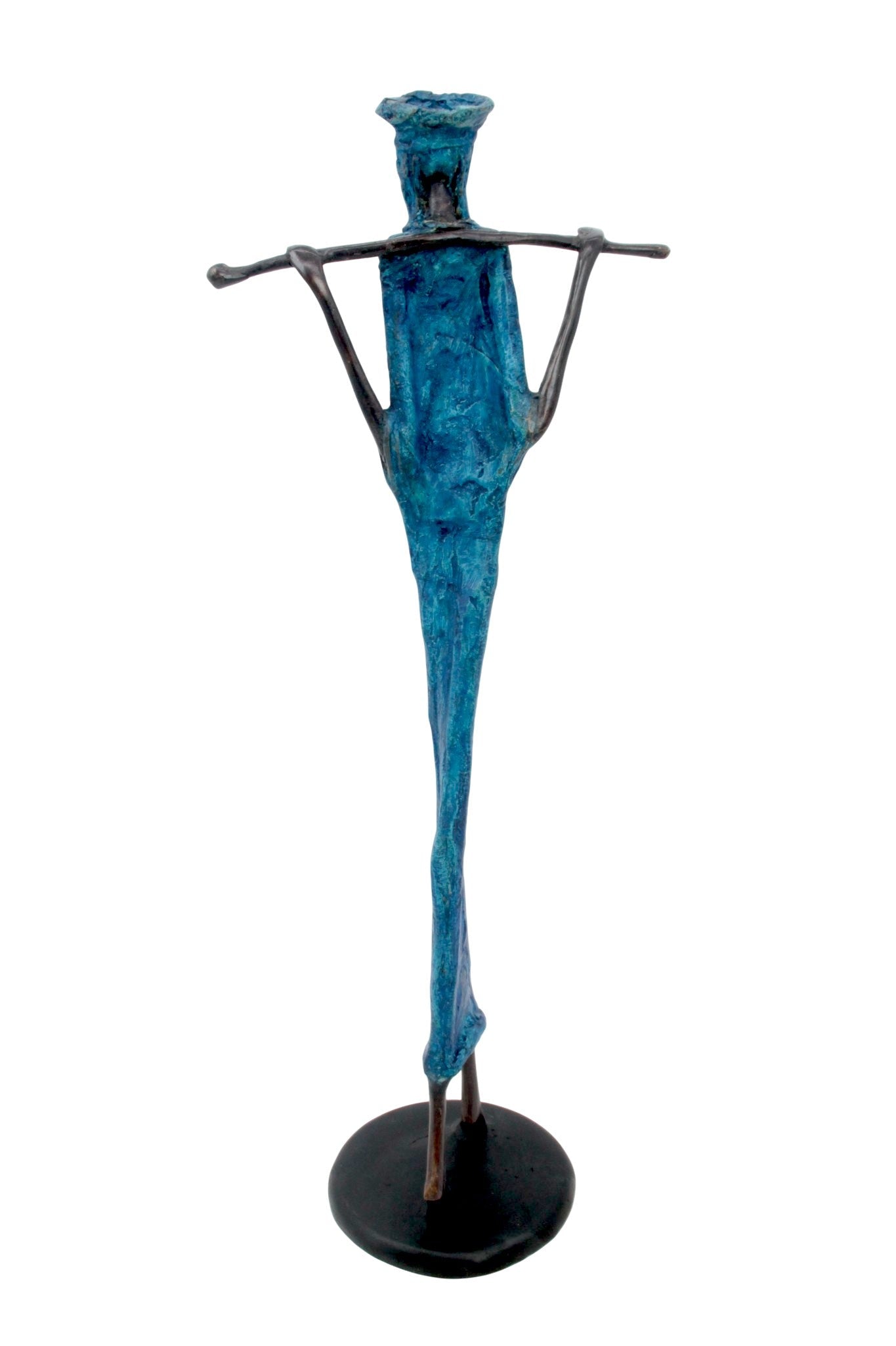 Bronze 55 cm bleu n°7 