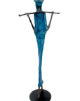 Bronze 55 cm bleu n°7 
