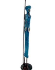 Bronze 55 cm bleu n°9 