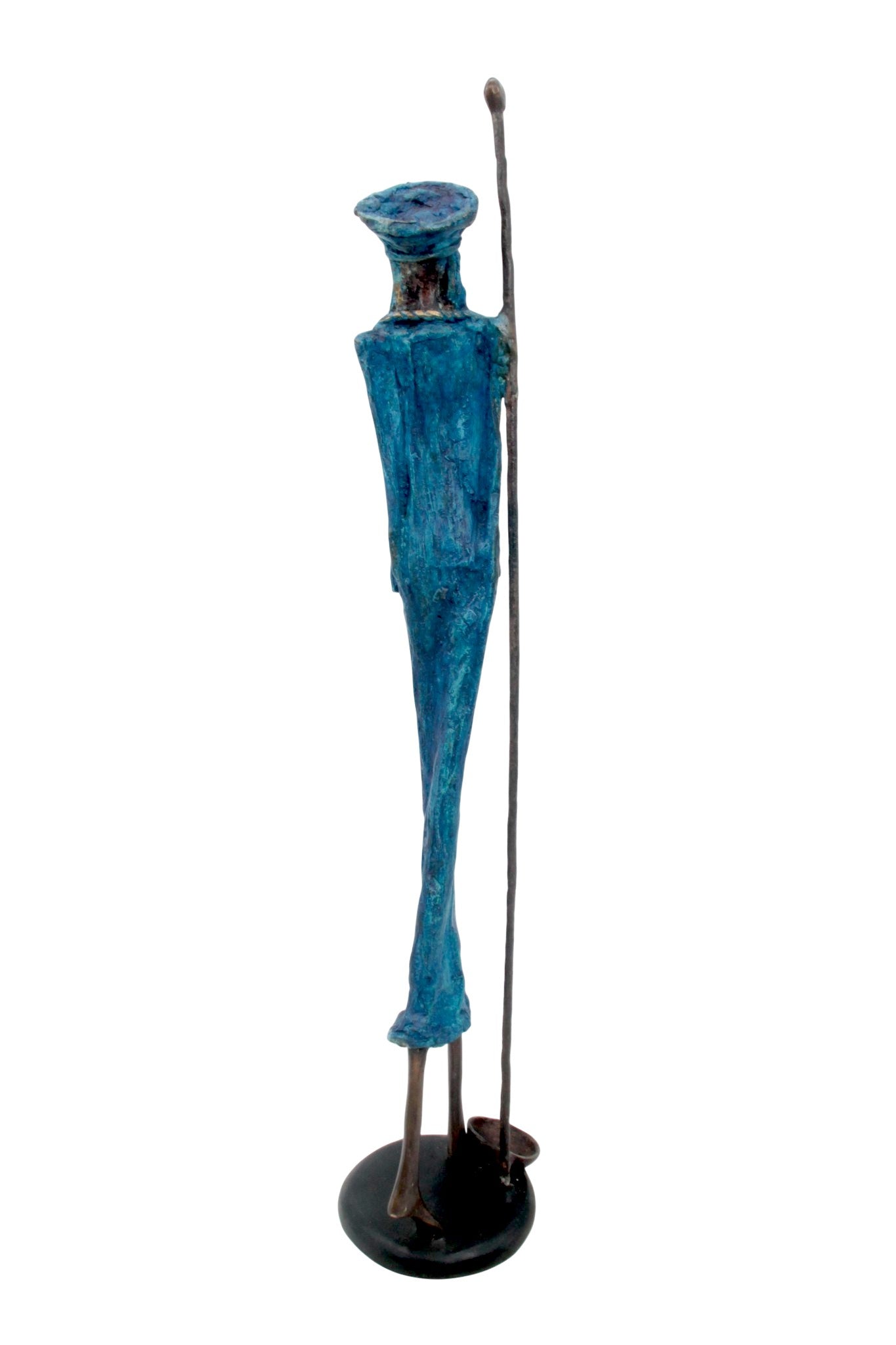 Bronze 55 cm bleu n°9 