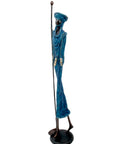 Bronze 55 cm bleu n°9 