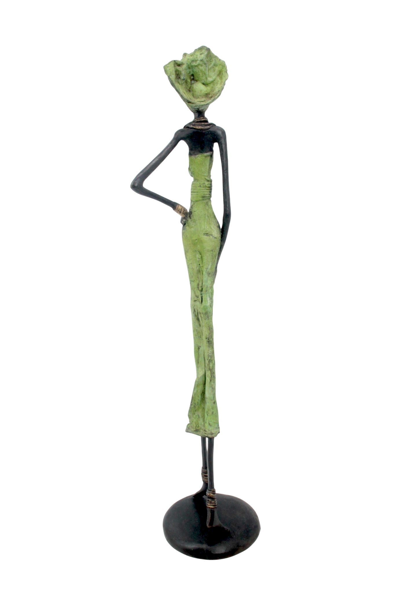 Bronze 55 cm vert n°8 