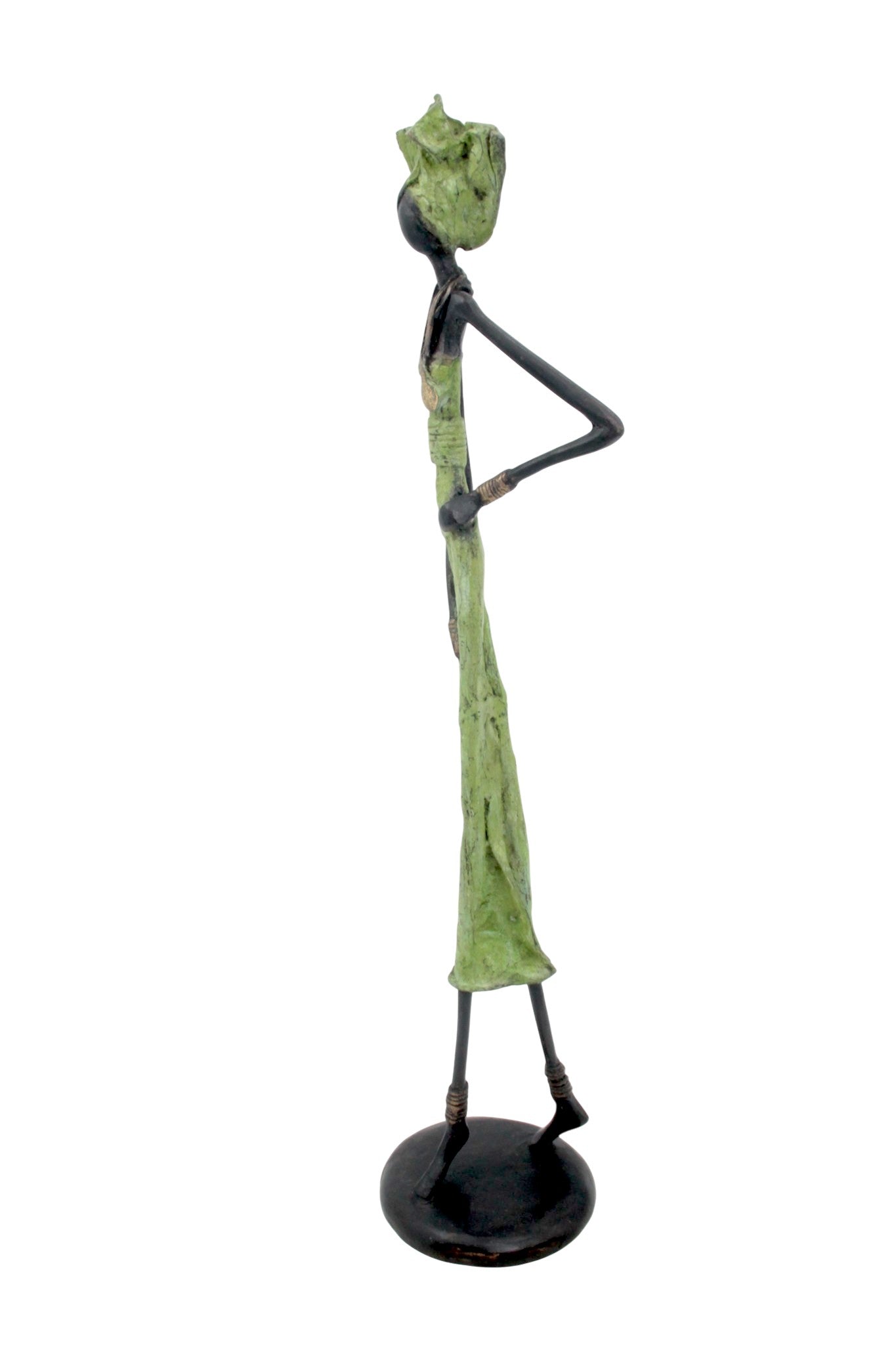 Bronze 55 cm vert n°8 