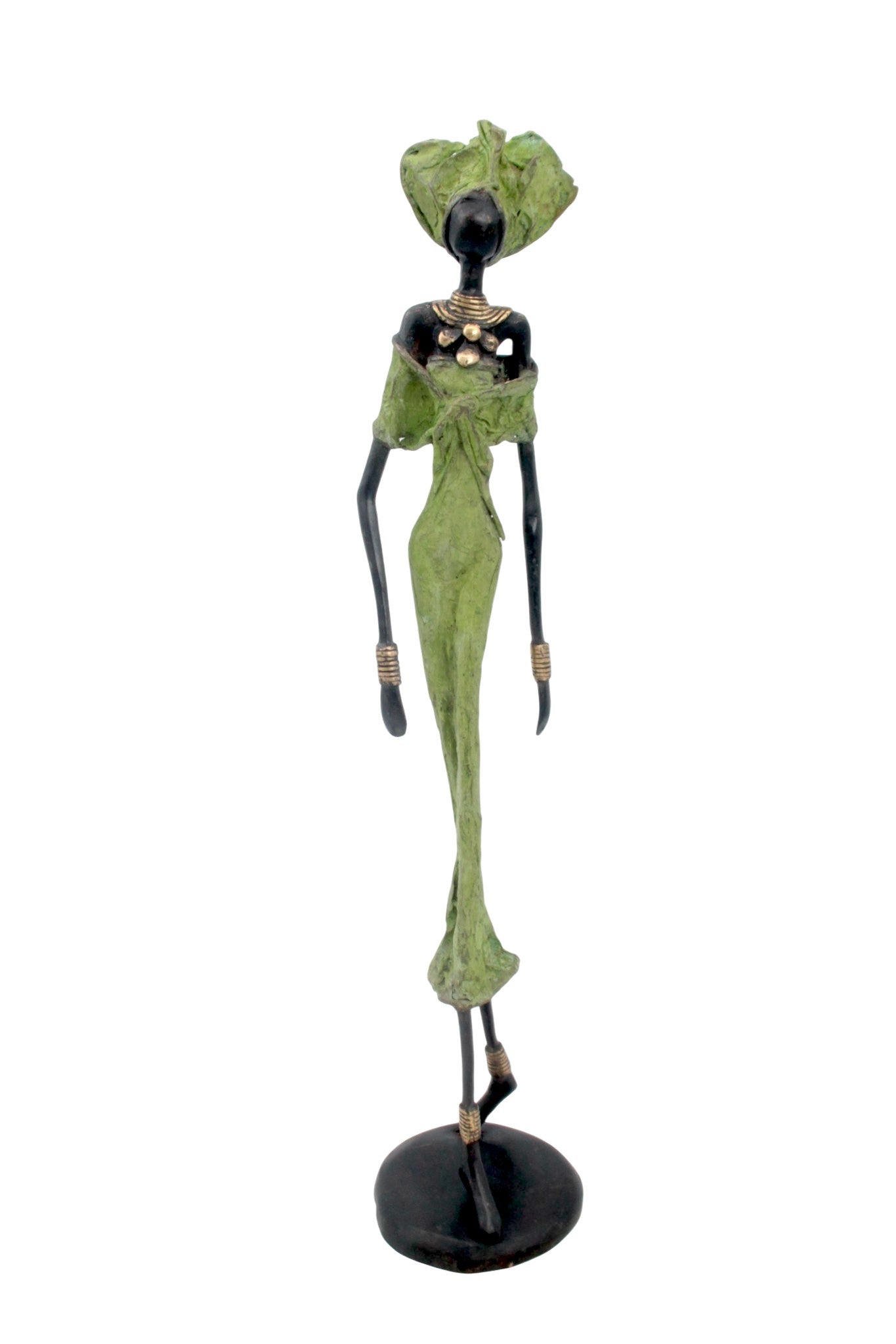 Bronze 55 cm vert n°12 