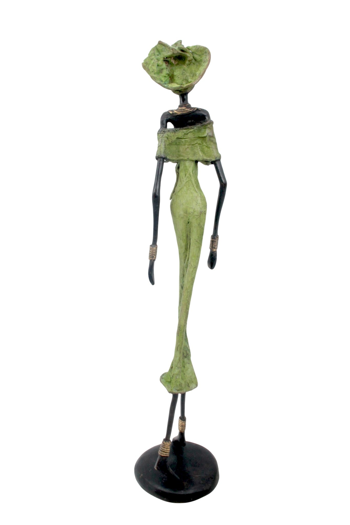 Bronze 55 cm vert n°12 