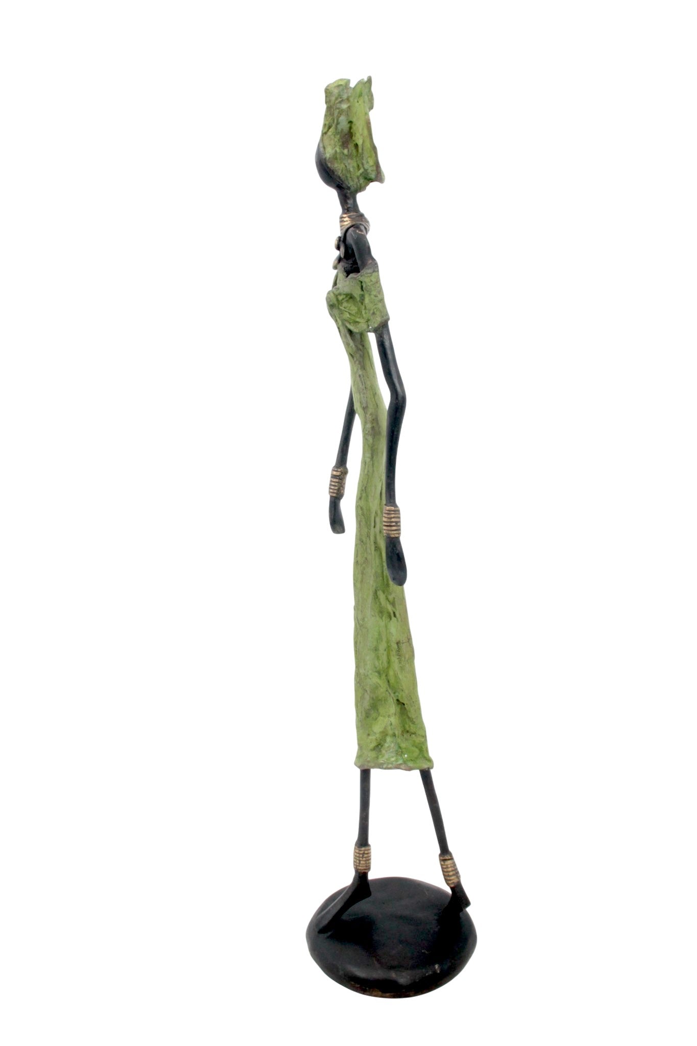 Bronze 55 cm vert n°12 