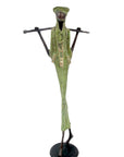 Bronze 55 cm vert n°13 