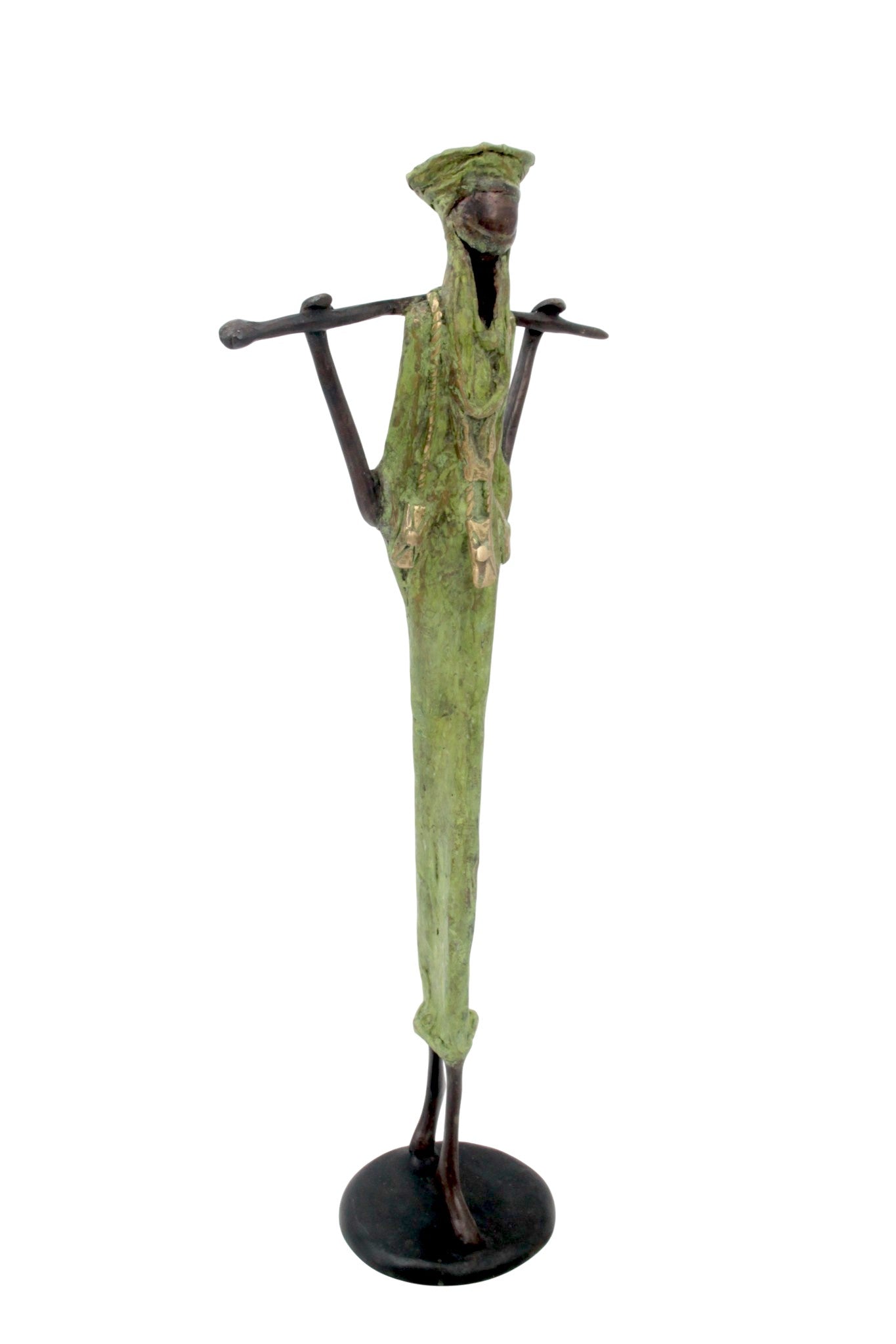 Bronze 55 cm vert n°13 