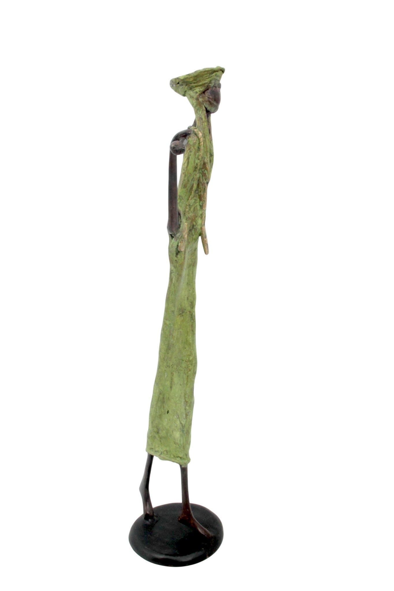 Bronze 55 cm vert n°13 