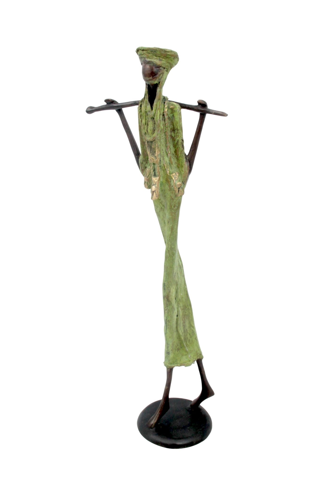Bronze 55 cm vert n°13 