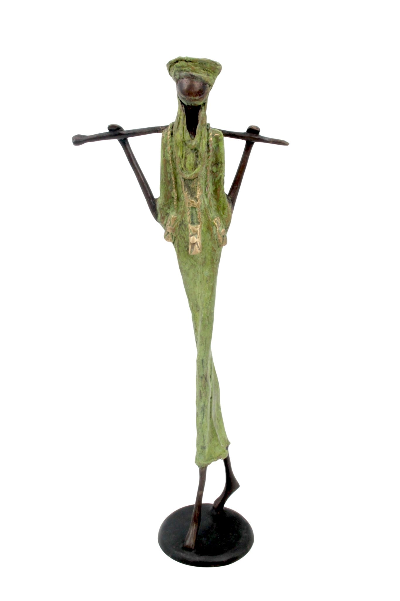 Bronze 55 cm vert n°13 