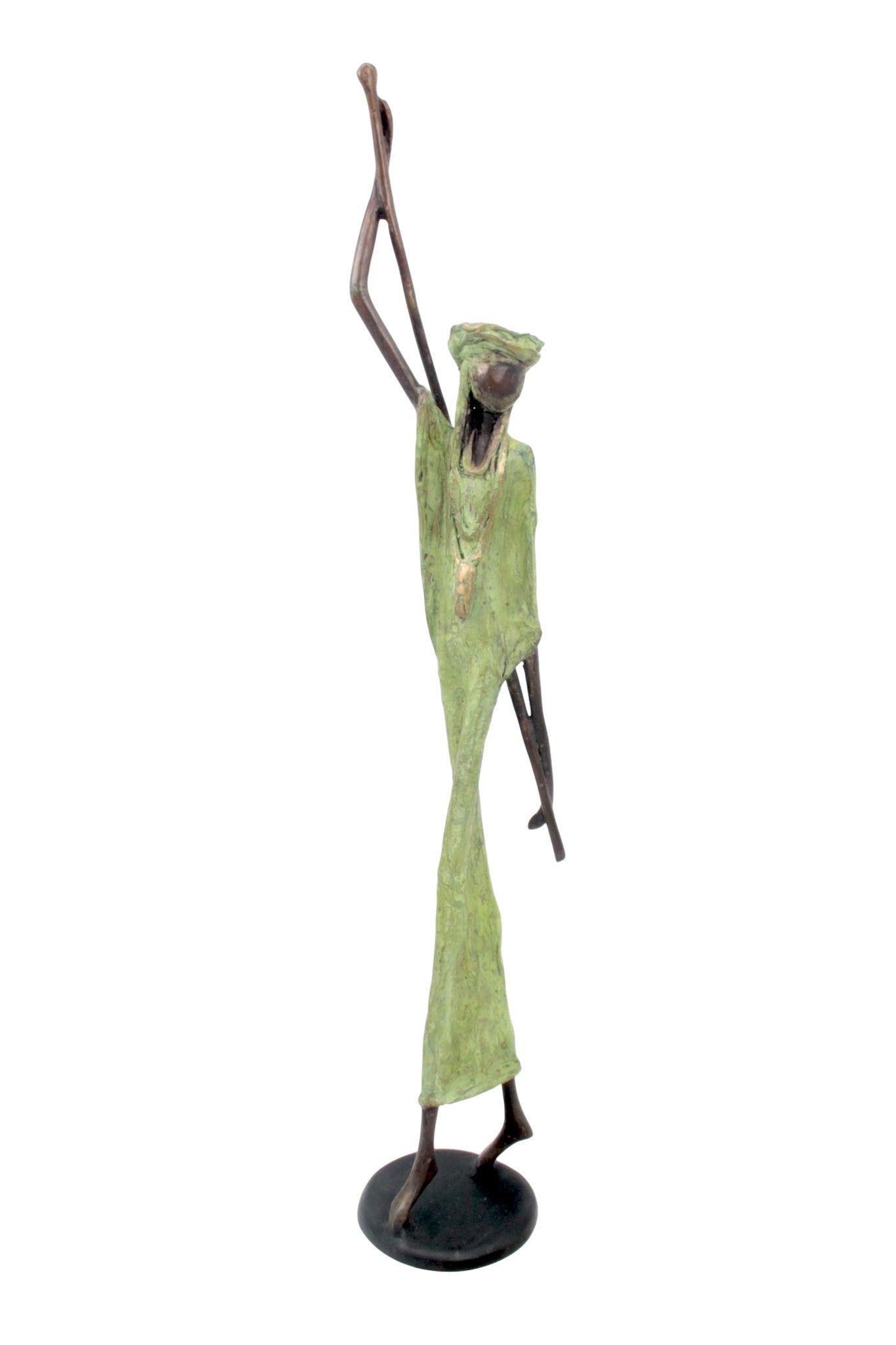Bronze 55 cm vert n°15 