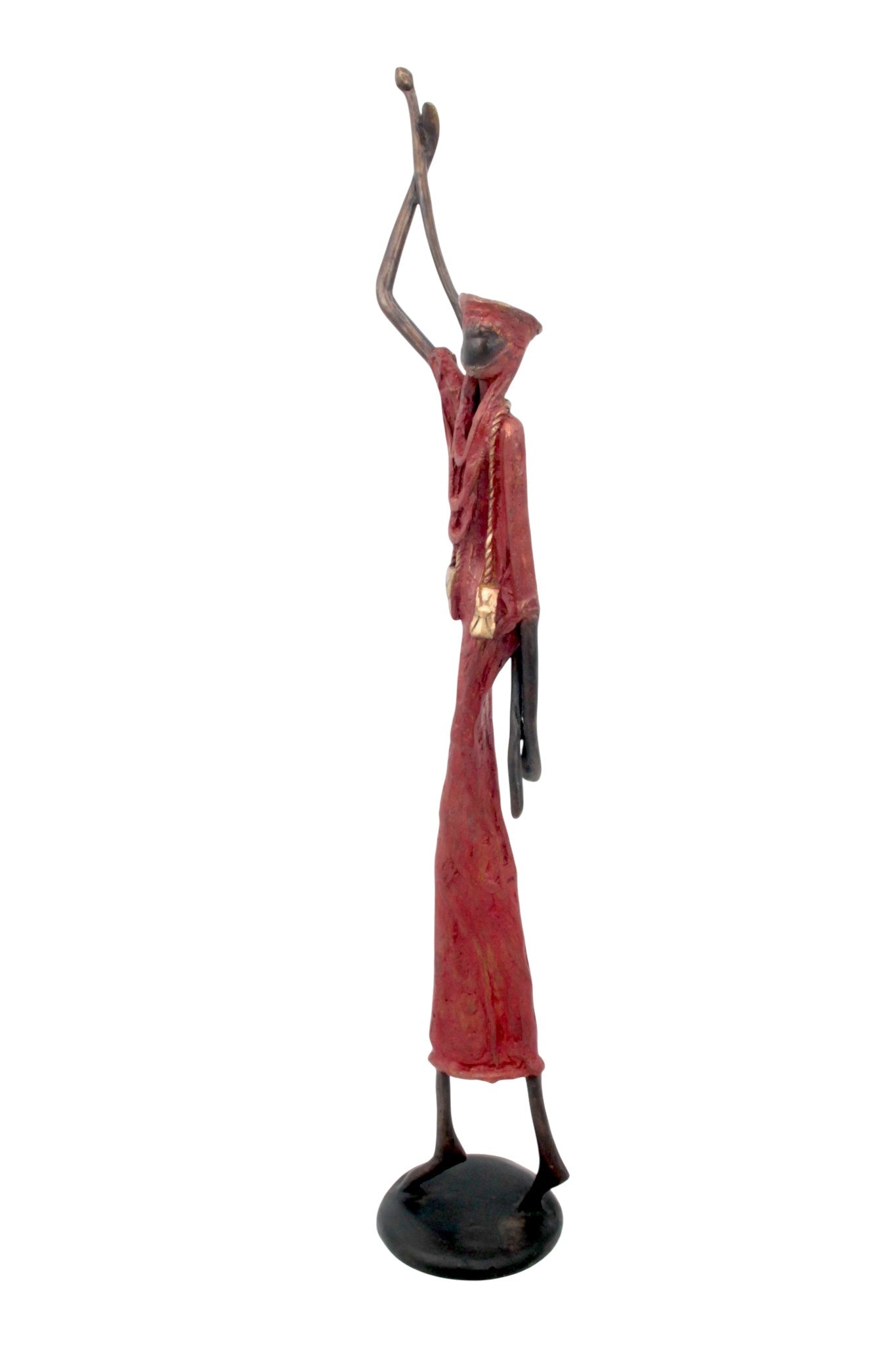 Bronze 55 cm rouge n°1 