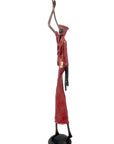 Bronze 55 cm rouge n°1 