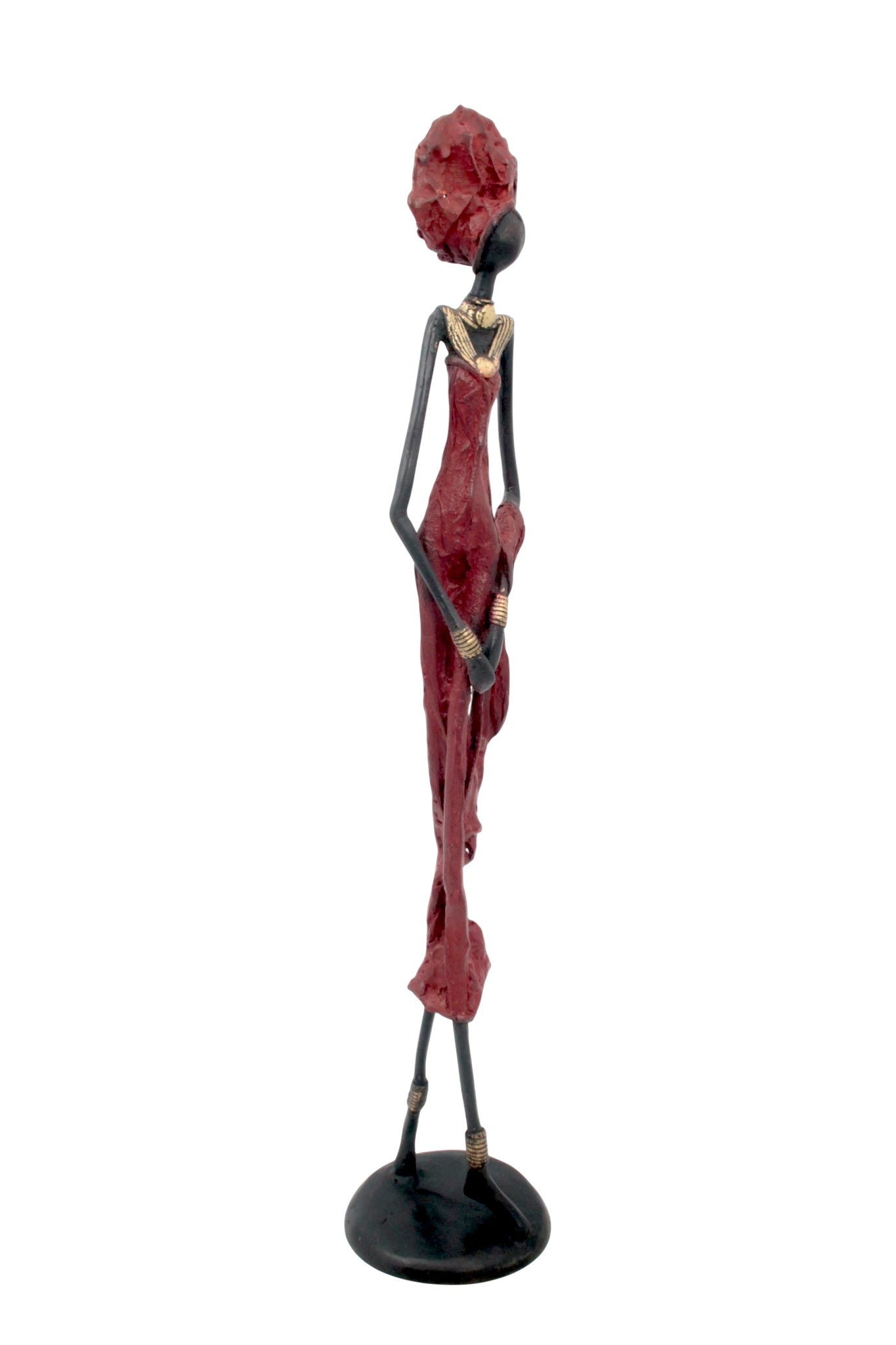 Bronze 55 cm rouge n°3 