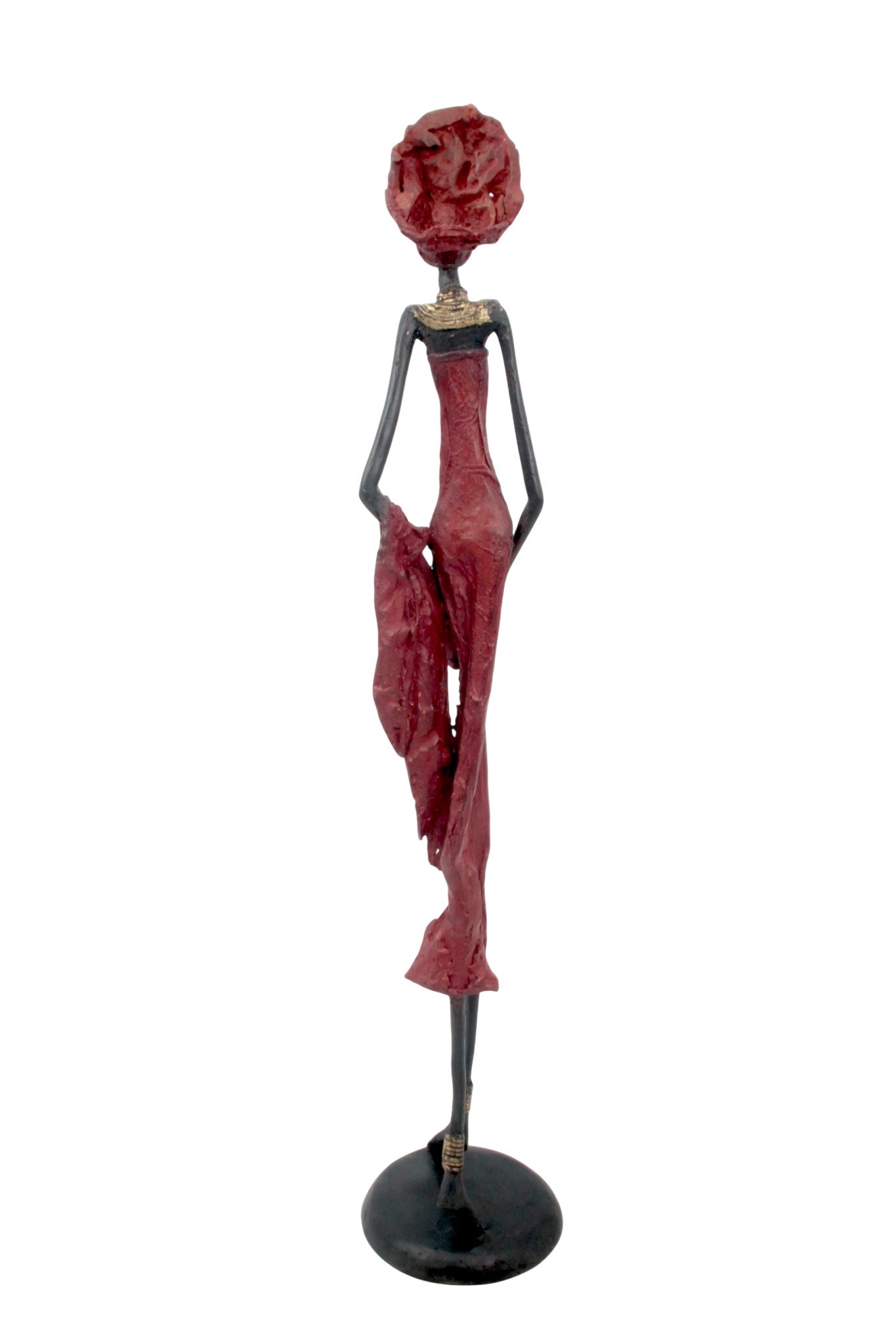 Bronze 55 cm rouge n°3 