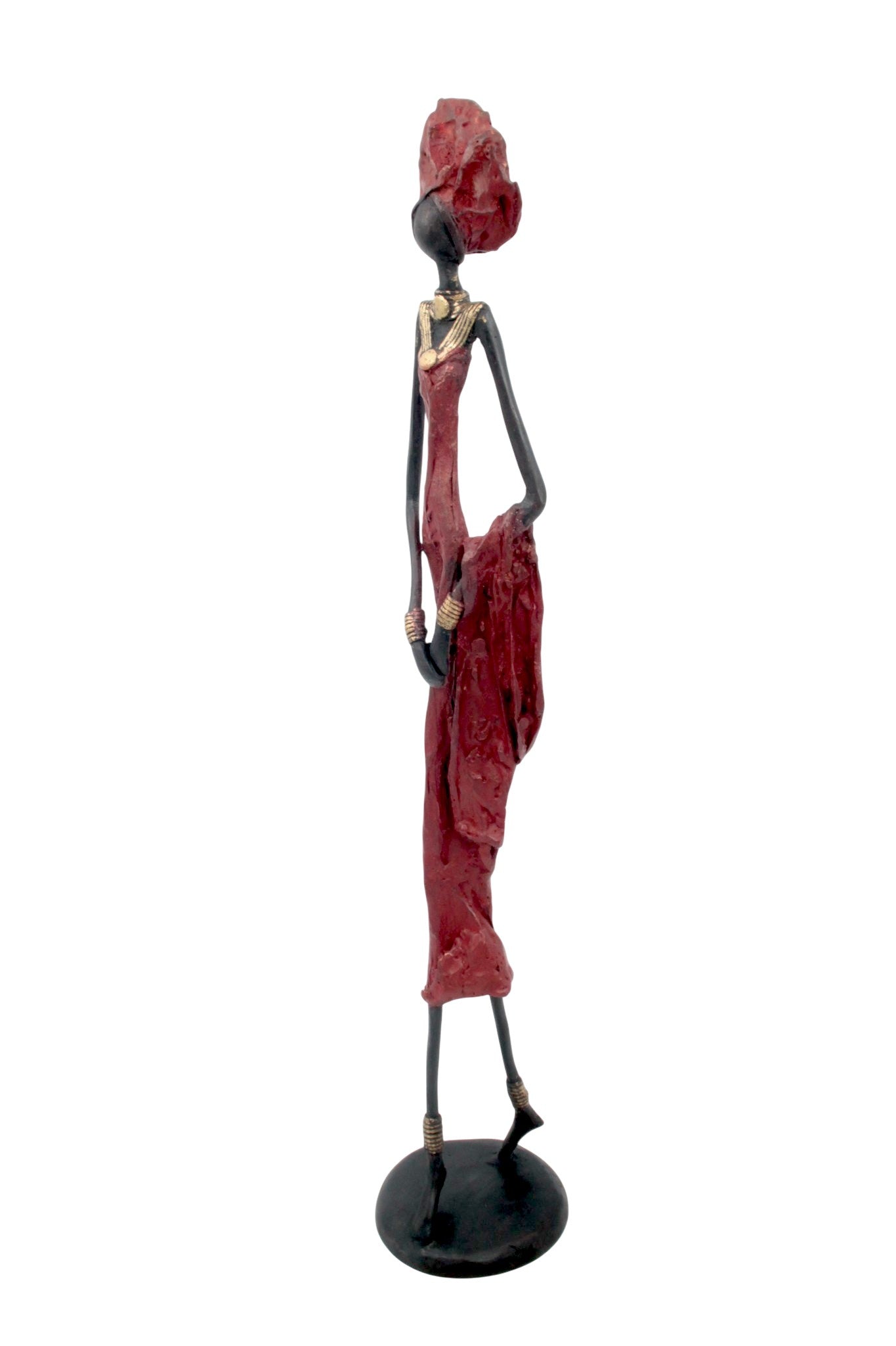 Bronze 55 cm rouge n°3 