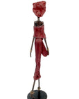 Bronze 55 cm rouge n°6 