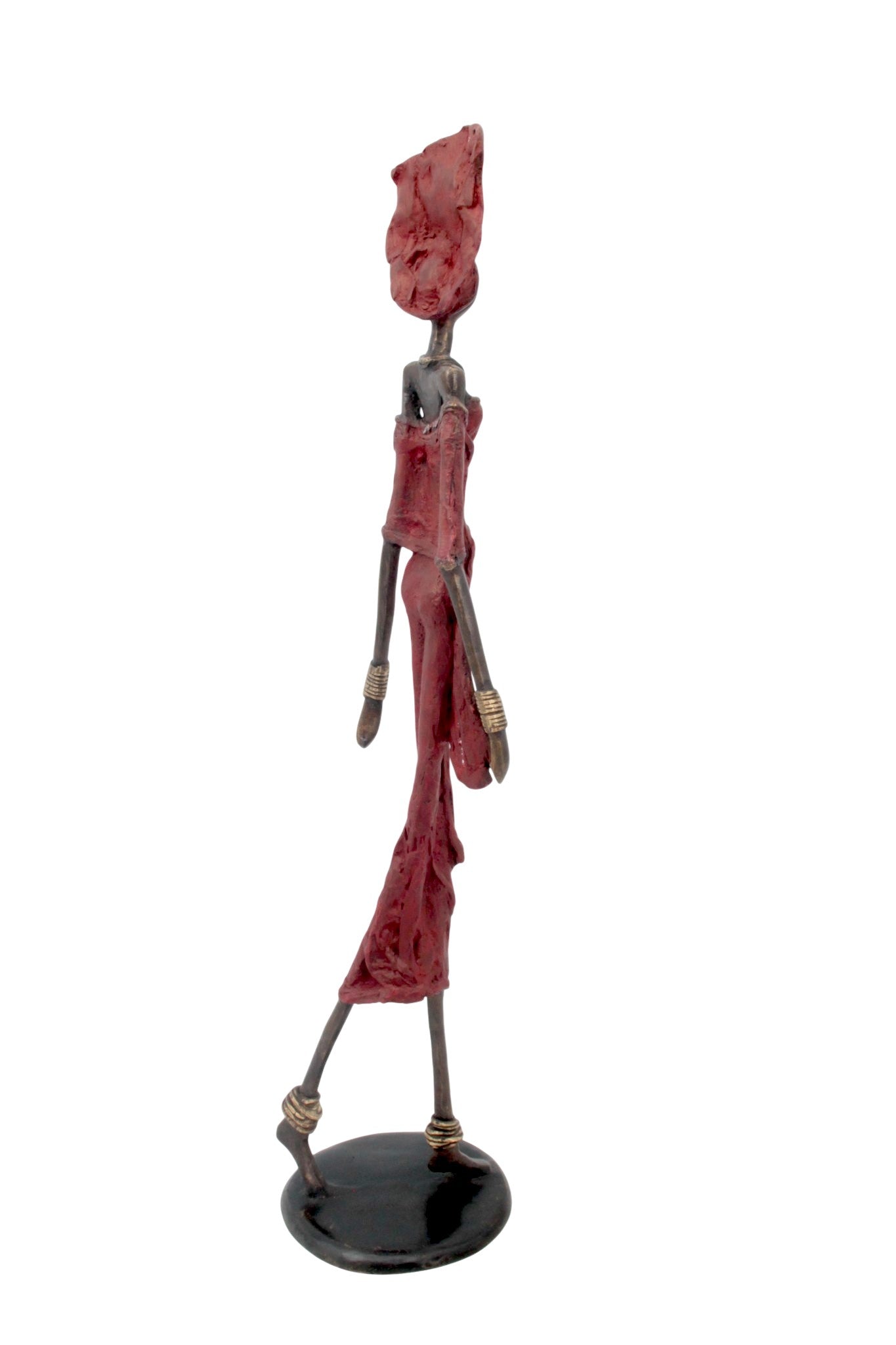 Bronze 55 cm rouge n°6 