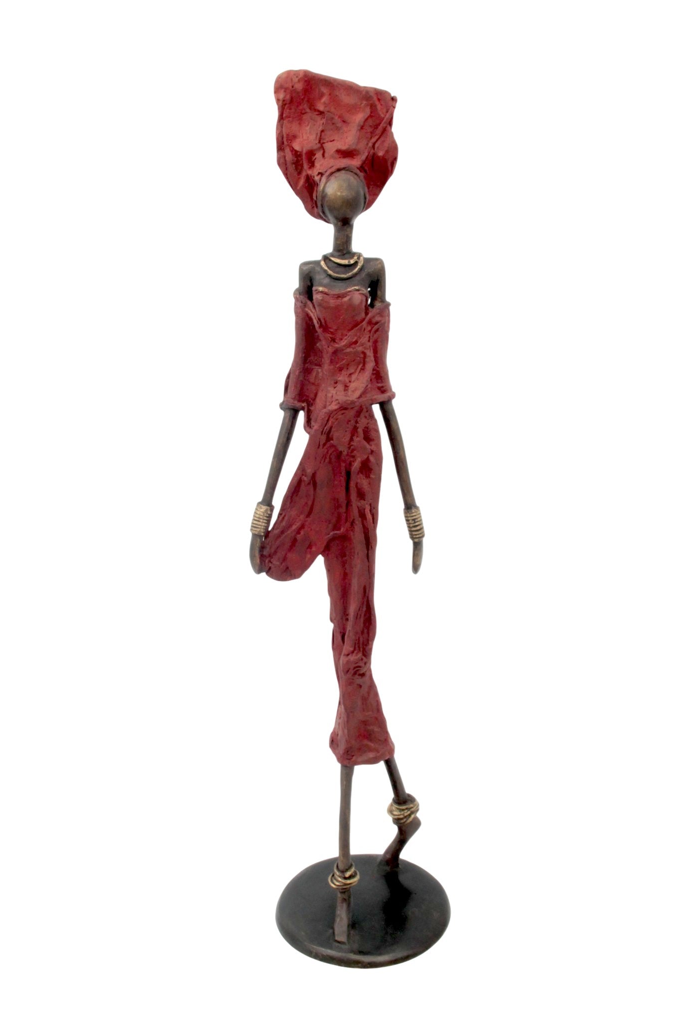 Bronze 55 cm rouge n°6 