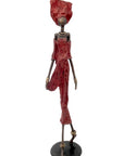 Bronze 55 cm rouge n°6 