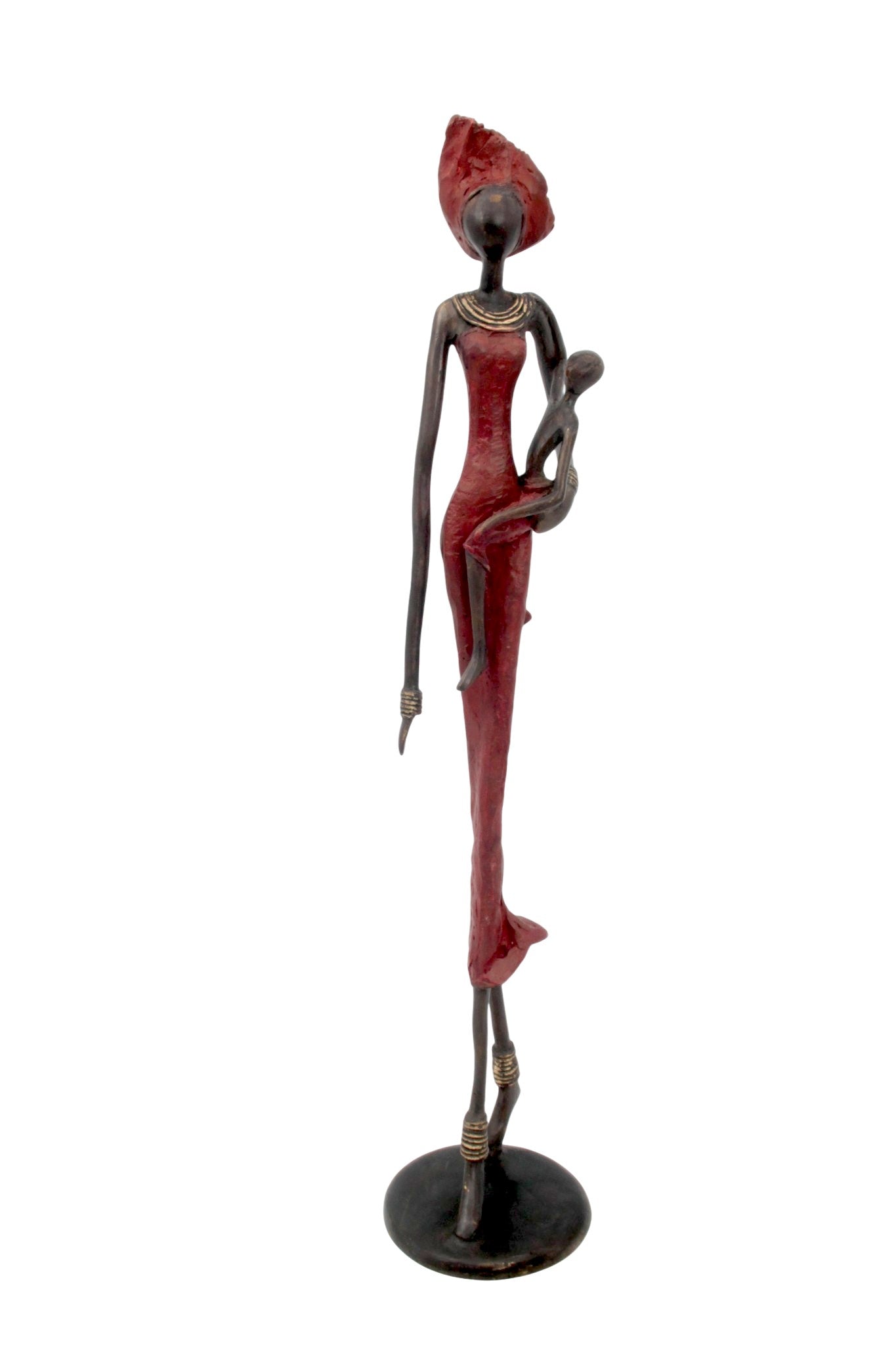 Bronze 55 cm rouge n°10 