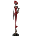 Bronze 55 cm rouge n°10 